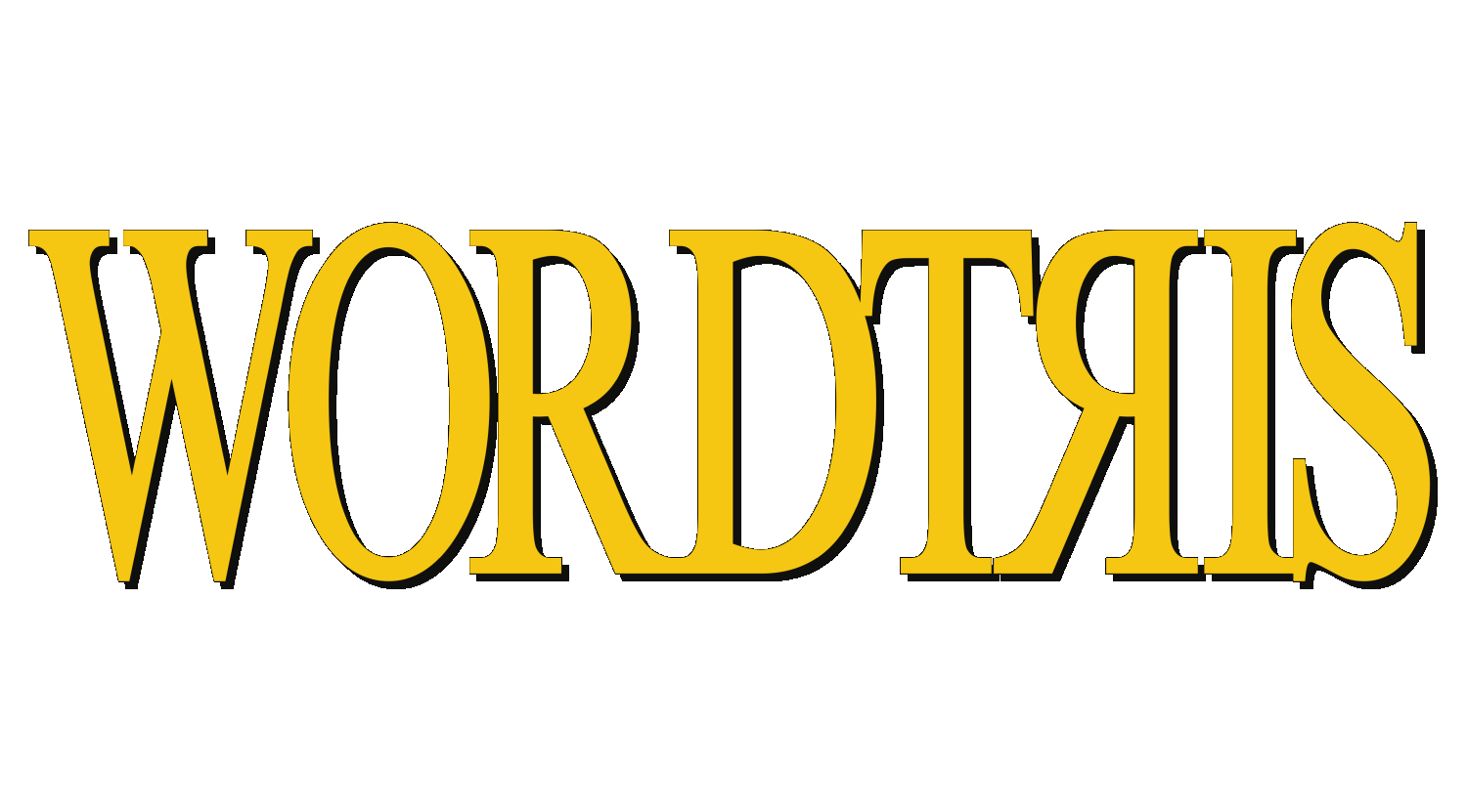 Wordtris logo for Super Nintendo